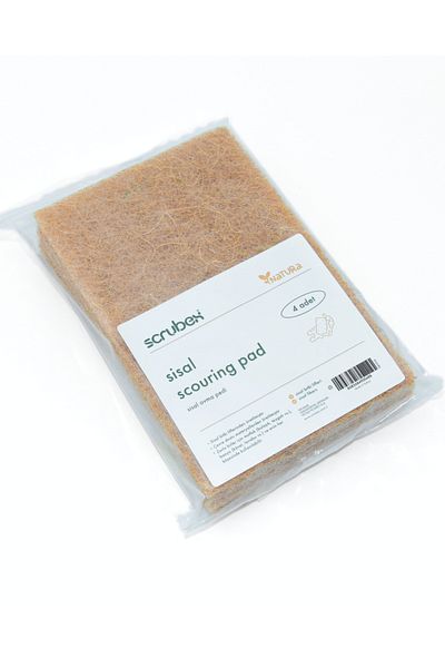 Scrubex Natura 4-Piece Sisal Fiber Scrub