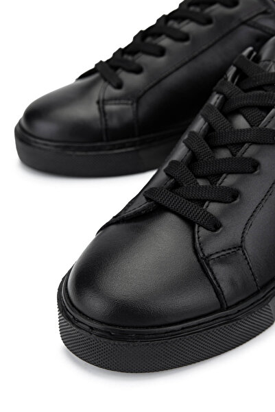 Tamer Tanca Kadın Deri/Tekstil Siyah Sneakers & Spor Ayakkabı