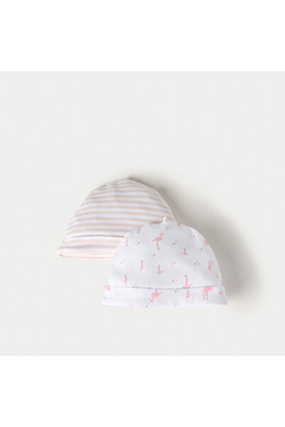 Juniors قبعة بيني مطبوعة - مجموعة من قطعتين