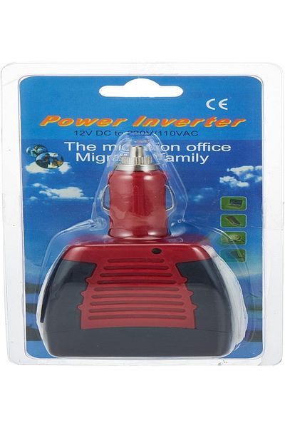 DLC 3-Pin Electric Car Charger Converter Black/Red