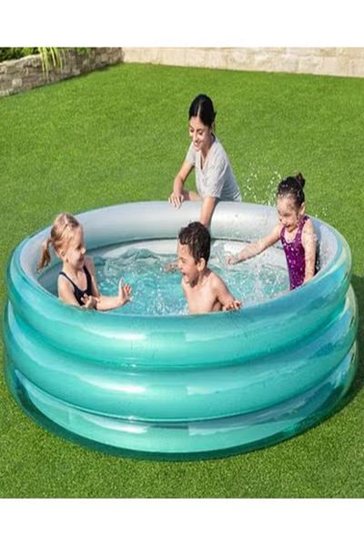 BESTWAY بست واي® مسبح نفخ ميتلك 3 طبقات 150X53 سم -26-51041
