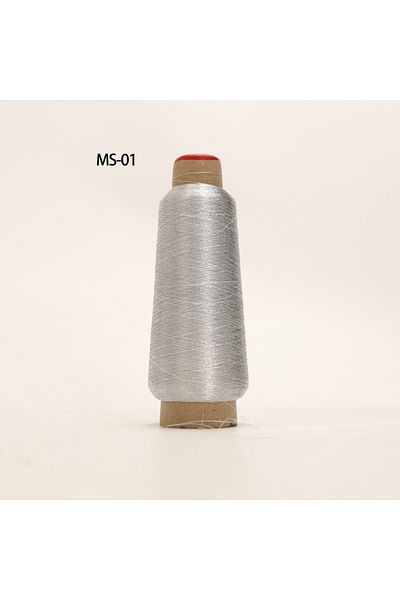 Choice Silver 3000M Per Cone Metallic Yarn 150D For Computerized Embroidery And Decorative Sewing 25 Shinn