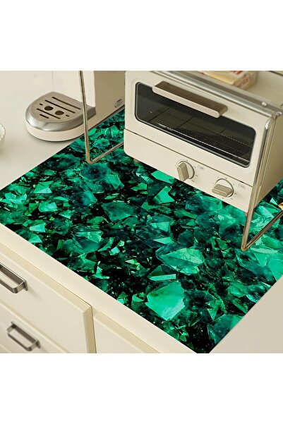 uygun dekor Modern Patterned Washing and Dryer Cover Drawer Refrigerator Protection Washable Cover
