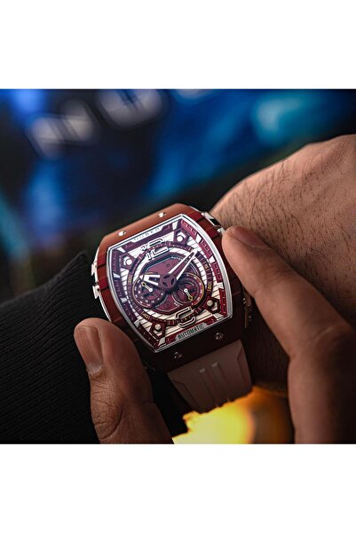 Nubeo Mens Watch Nubeo NB-6087-02, Automatic, 49mm, 5ATM