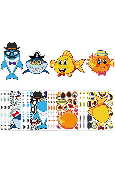 Zerhok Set de 24 de coli de stickere Zerhok pentru copii, multicolore, PVC, 2...