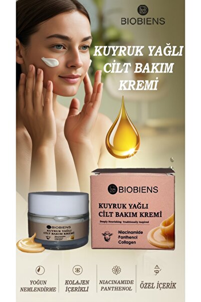 Biobiens Kuyruk Yağlı Cilt Bakım Kremi