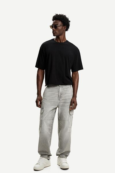 Bershka Baggy cargo jeans