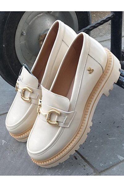 Venüs 2411531y Дамски обувки от естествена кожа с дебела подметка