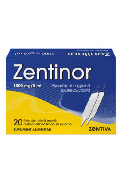 Zentiva Zentinor, oral solution 1000 mg/5ml, 20 vials, Zentiva