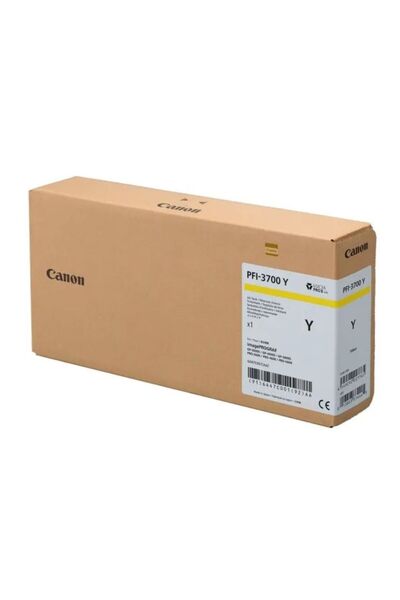 Canon PFI-3700Y Yellow Ink Cartridge 700ml