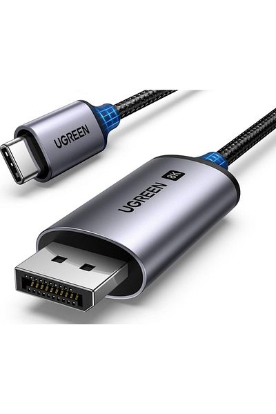 Ugreen |كابل USB-C إلى DP (8K) بطول 3 أمتار |رمادي