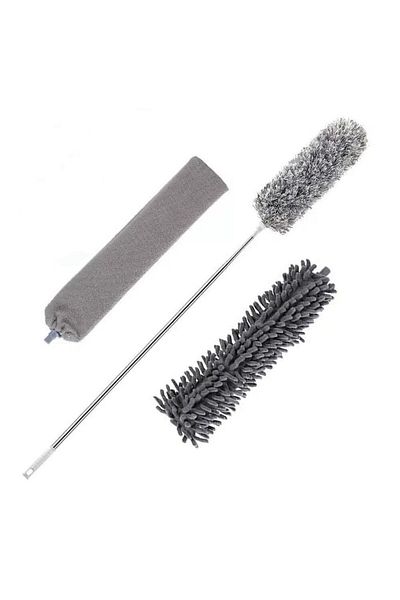 NewEvo Pamatuf NewEvo, 3 Interchangeable Heads,Extendable Handle, For Hard-to-Access Places, 83-280x16