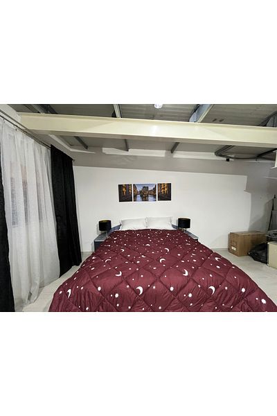 Coneltex Quilted duvet "Moon and Stars" Coneltex, 140x210 cm, rectangular, brown, fiber filling, 350 g/sqm