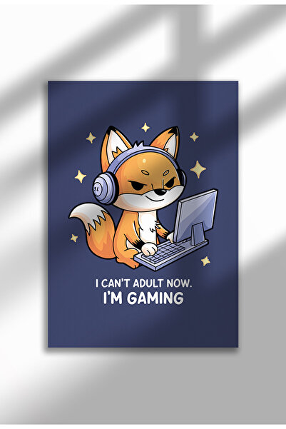 21mxm Αφίσα με Χαριτωμένα & Αστεία Ζώα, Ψηφιακή Εκτύπωση σε Ύφασμα, Τέχνη Τοί...