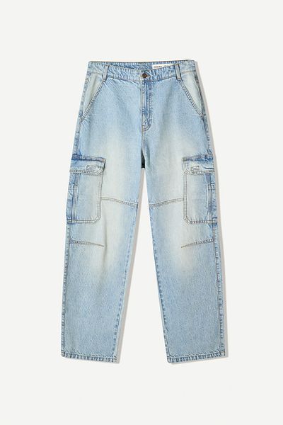 Bershka Baggy cargo jeans