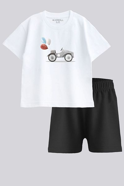MARKOLL Set de pantaloni scurți pentru copii de 1-5 ani