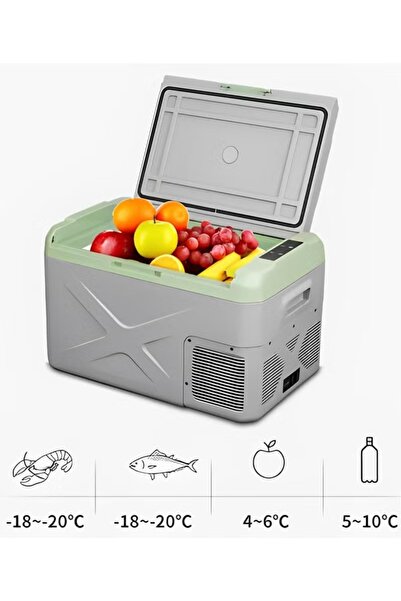 DLC ثلاجة/فريزر كهربائية محمولة - ثلاجة سيارة للتخييم والسفر