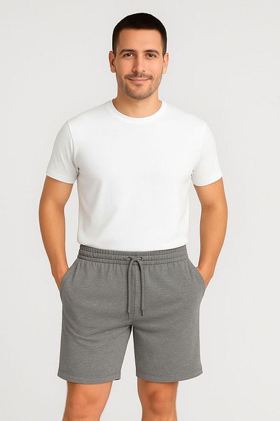 ZİYMO Men's Lycra Shorts with Zipper Pockets