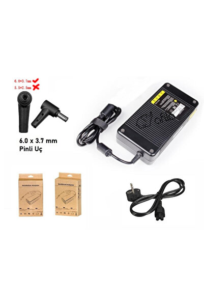 Afila Asus Tuf Gaming F17 FX706LI-HX175A5 uyumlu Adaptör, Şarj Aleti Cihazı 180W