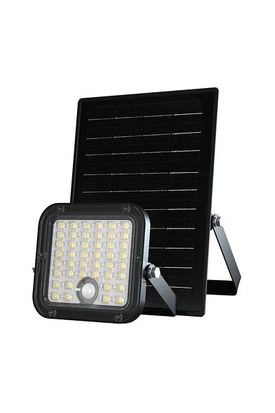 Somogyi LED Reflector with Solar Panel and Motion Sensor FLP1500SOLAR