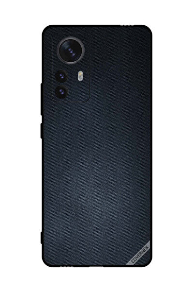 Covernex Protective Case Cover For Xiaomi 12 Pro Black Jeans Pattern