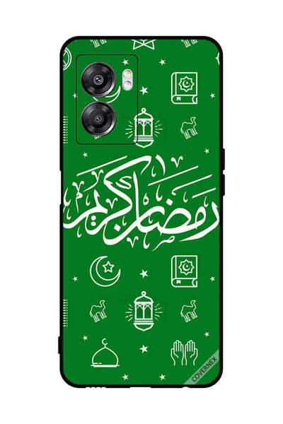 Covernex Protective Case Cover For Oppo A57 Ramadan Kareem Green