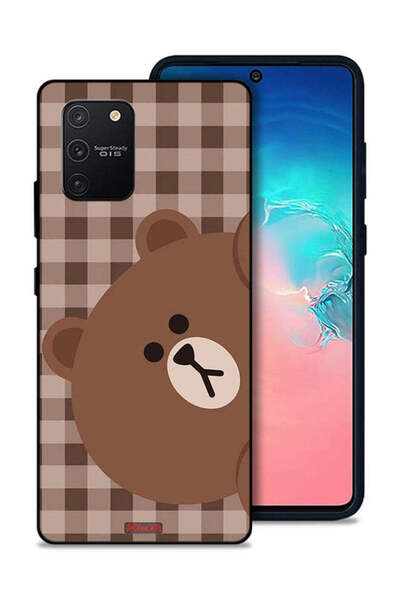 Tolwak غطاء حماية بتصميم دب تيدي من سامسونج جالكسي S10 لايت