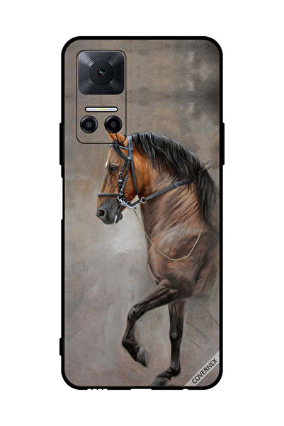 Covernex غطاء حماية لهاتف Honor Play6T صورة حصان عتيقة