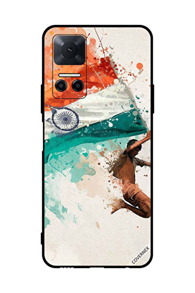 Covernex غطاء حماية لهاتف Honor Play6T يحمل علم الهند أثناء الطيران