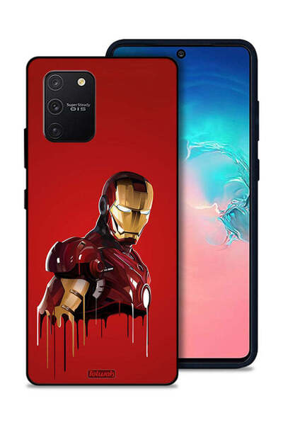 Tolwak غطاء حماية لهاتف سامسونج جالاكسي S10 لايت برسومات الرجل الحديدي