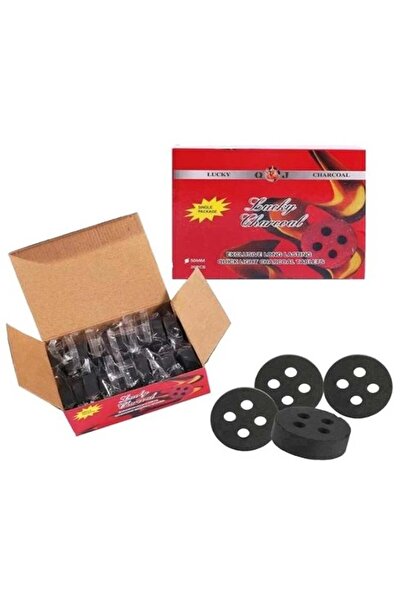 Alsaqer Lucky Bakhoor Charcoal 20 pcs