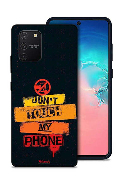 Tolwak غطاء حماية لهاتف سامسونج جالكسي S10 لايت - لا تلمس هاتفي