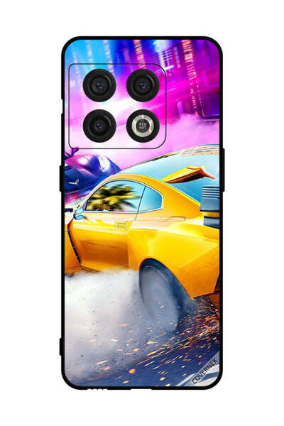 Covernex غطاء حماية لهاتف OnePlus 10 Pro - سيارة صفراء