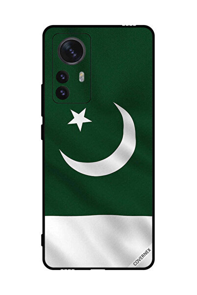 Covernex غطاء حماية لهاتف شاومي 12 برو - علم باكستان عمودي