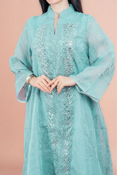 IKKXA Pearl and Pattern Elegance Jalabiya