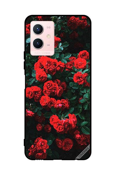 Covernex Protective Case Cover For vivo Y33s 5G Garden Of Red Roses