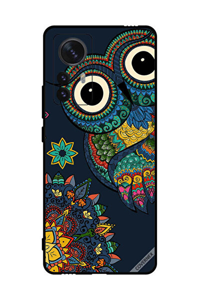 Covernex Protective Case Cover For Xiaomi 12 Pro Floral Owl