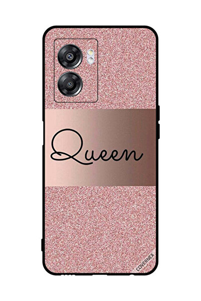 Covernex غطاء حماية لهاتف Oppo A57 - Queen Glitters Bg