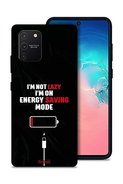 Tolwak غطاء حماية لهاتف سامسونج جالكسي S10 لايت - أنا لست كسولاً، أنا في وضع ...