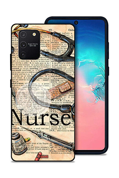Tolwak غطاء حماية لهاتف Samsung Galaxy S10 Lite بتصميم أدوات ممرضة عتيقة