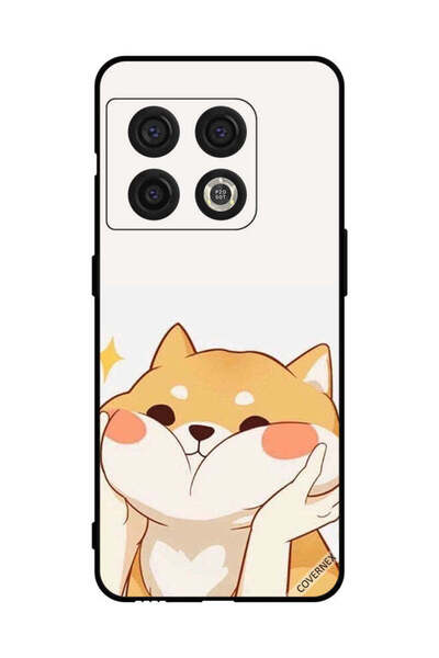 Covernex غطاء حماية لهاتف OnePlus 10 Pro مع صورة قطة محبة أثناء حملها من الشيكات