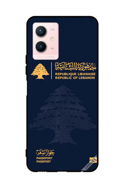 Covernex غطاء حماية لهاتف vivo Y33s 5G جواز سفر لبناني