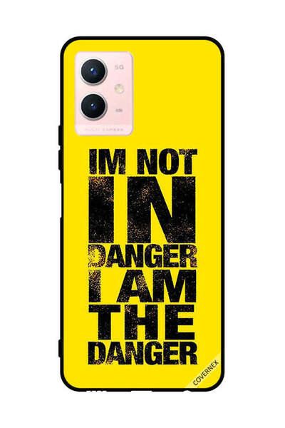 Covernex غطاء حماية لهاتف فيفو Y33s 5G أنا لست في خطر أنا الخطر