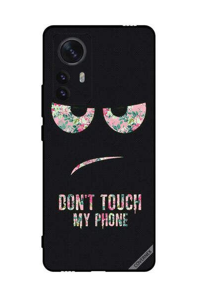 Covernex Protective Case Cover For Xiaomi 12 Pro Don't Touch My Phone Floral