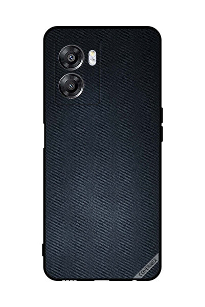 Covernex غطاء حماية لهاتف Oppo A57 بنقشة جينز سوداء