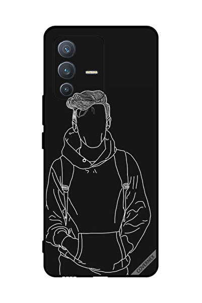 Covernex غطاء حماية لهاتف فيفو V23 برو - رسم لجاكيت بوي