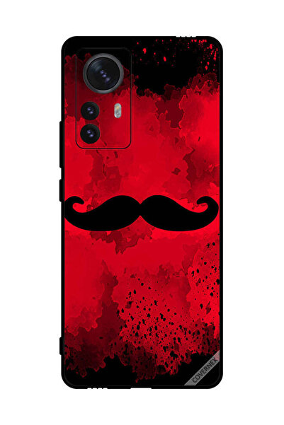 Covernex Protective Case Cover For Xiaomi 12 Pro Coustache Red Bg