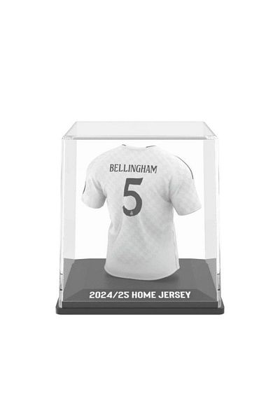 Splink Real Madrid Jude Bellingham Home Jersey Display Case, Official Licensed Collectible, 2024/25