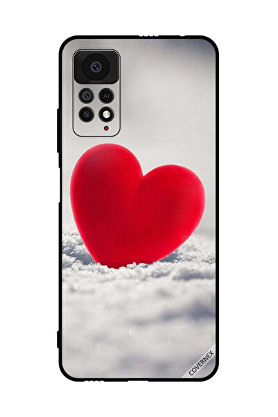 Covernex غطاء حماية لهاتف شاومي ريدمي نوت 11 برو 5G، قلب أحمر جميل