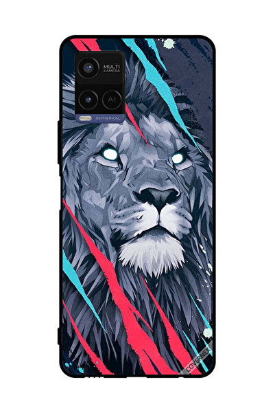 Covernex غطاء حماية لهاتف فيفو Y21 بتصميم ملك الأسد